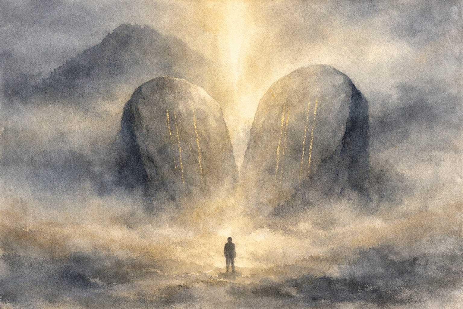 Tíz ige a jitró hetiszakaszban. Nagy kőtáblák kis ember előtt.